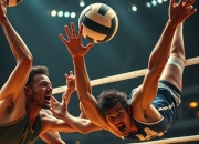 开云体育官网首页-火爆开战：排球选手力争上游，排球爆炸视频