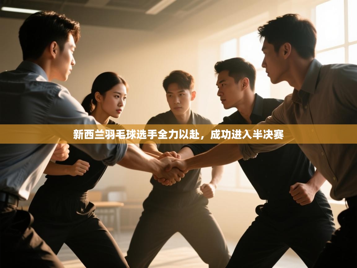 新西兰羽毛球选手全力以赴,成功进入半决赛 第2张